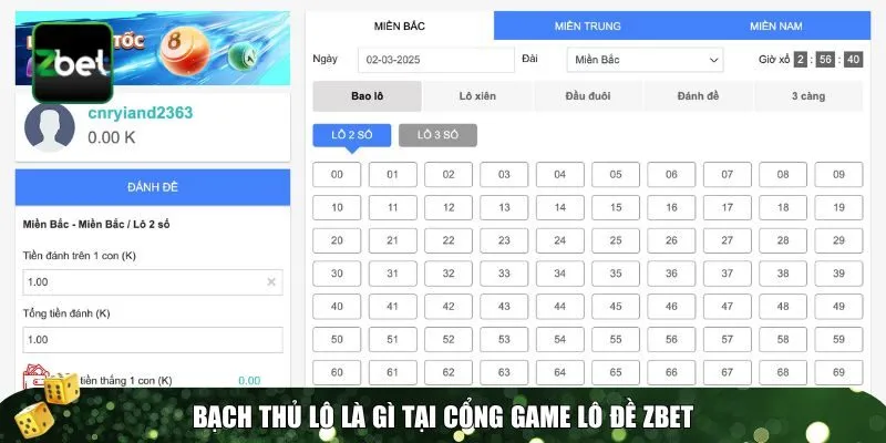 1 bach thu lo la gi Tổng quan về bạch thủ lô là gì