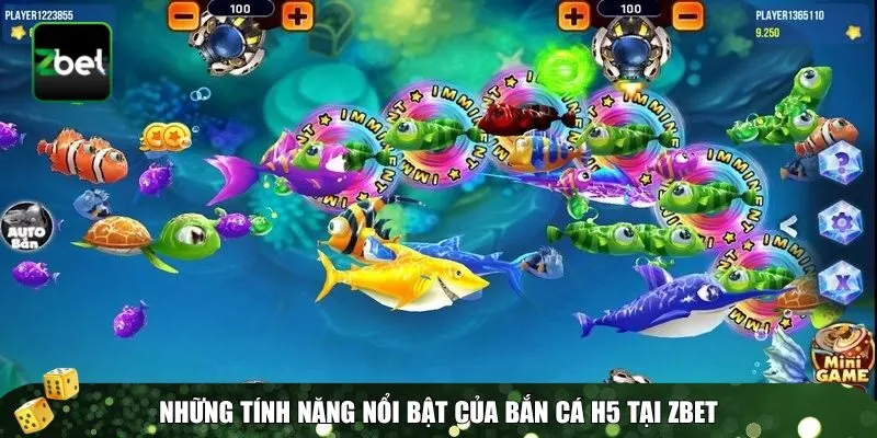 1 ban ca h5 Tính năng bắn cá H5