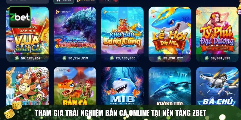 1 ban ca online Cách chơi bắn cá online Zbet