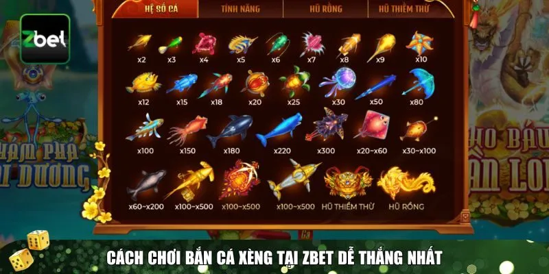 2 ban ca Cách chơi bắn cá xèng