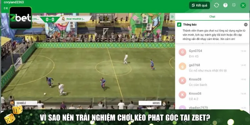 2 keo phat goc Ưu điểm chơi kèo phạt góc Zbet