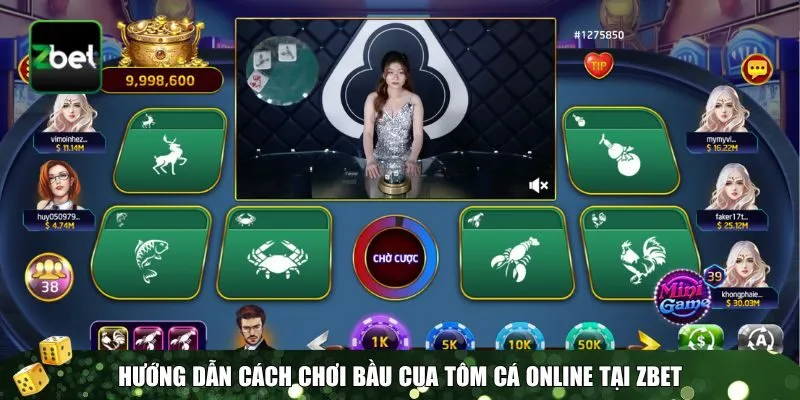 3 bau cua tom ca Cách chơi Bầu cua tôm cá Zbet